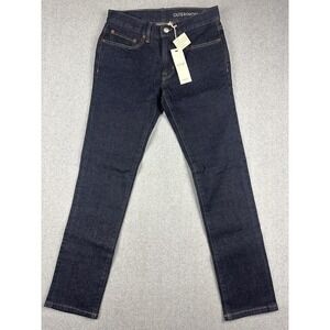 Outerknown S.E.A. Ambassador Slim Jeans Mens 28x30 Dark Indigo Stretch Denim NWT